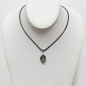 Grey Stone Necklace
